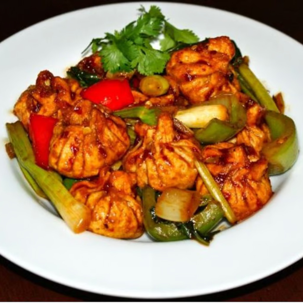 Image-Chilli Momo (Vegetarian)
