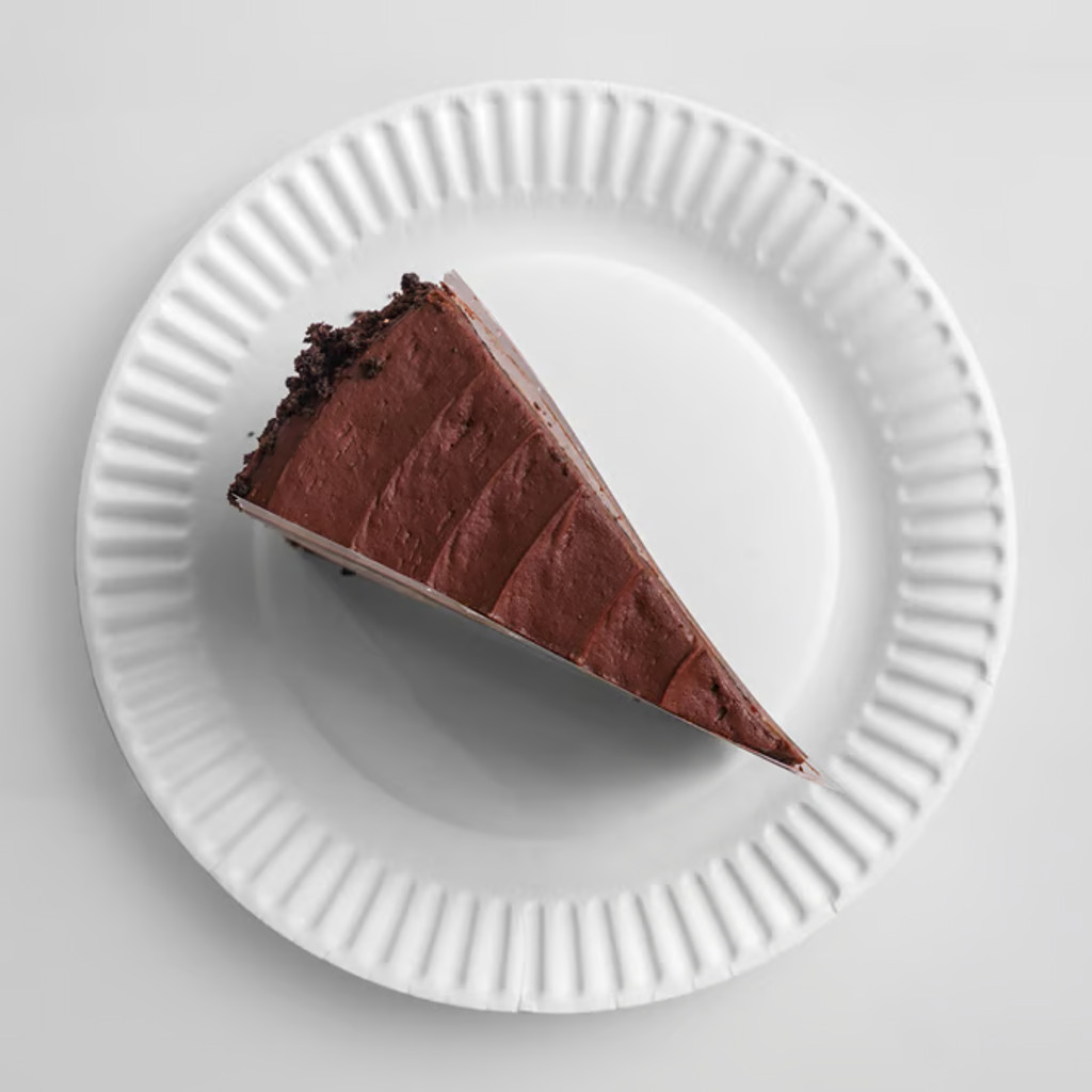 Image-Slice Triple Chocolate Mousse Cake