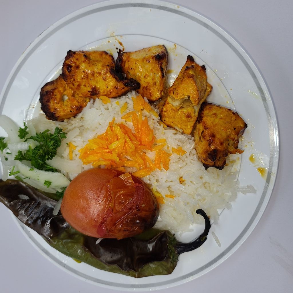 Image-Chicken Shish Breast Plate