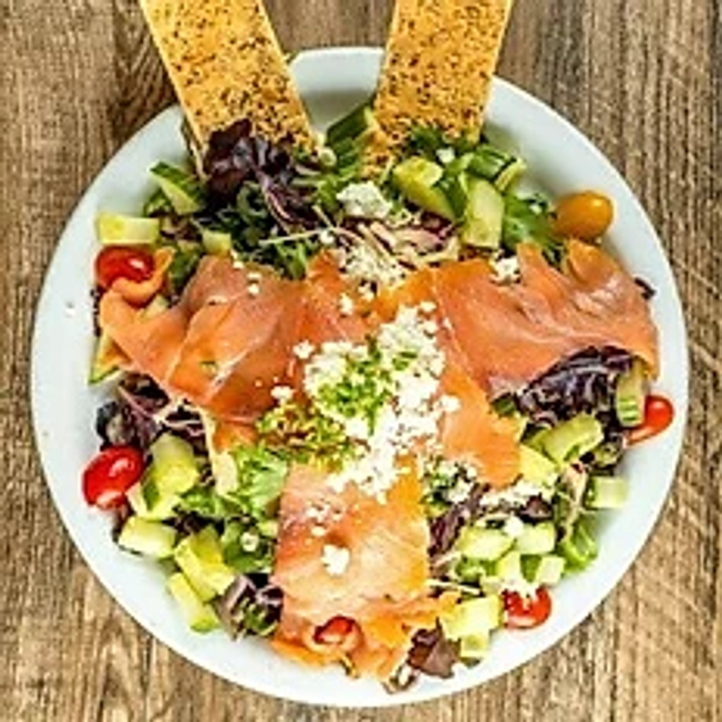 Image-Smoked salmon salad