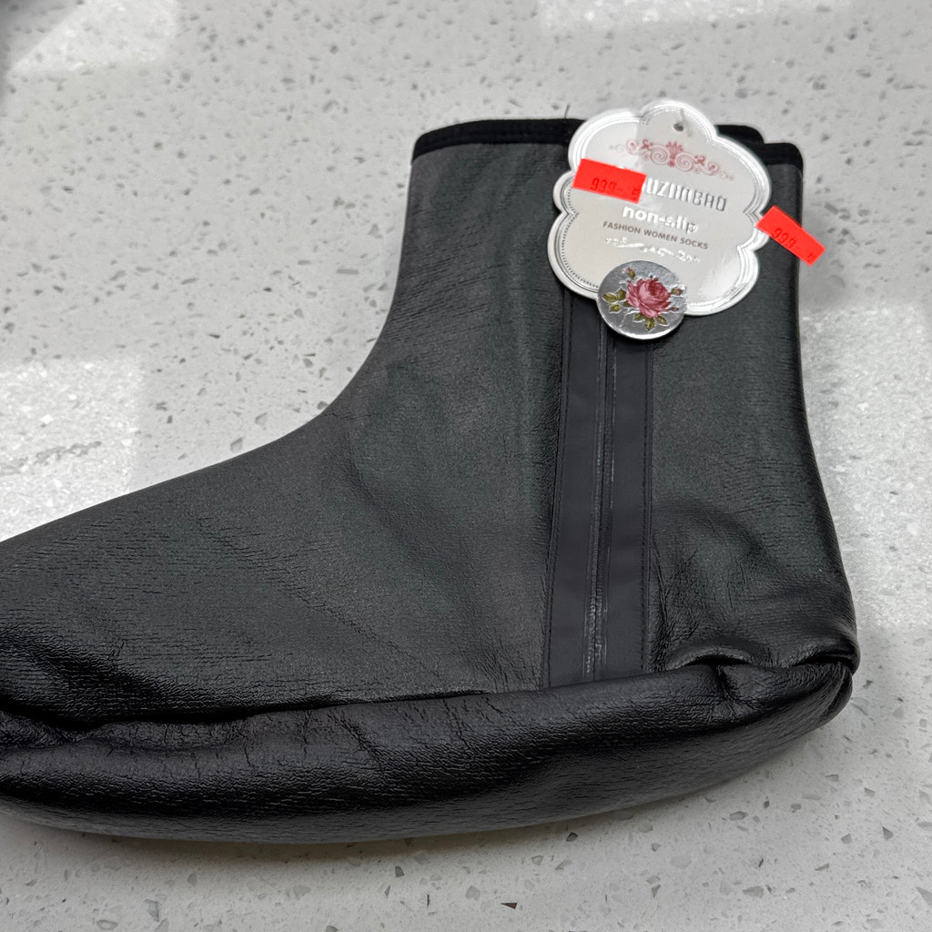 Image-Leather socks