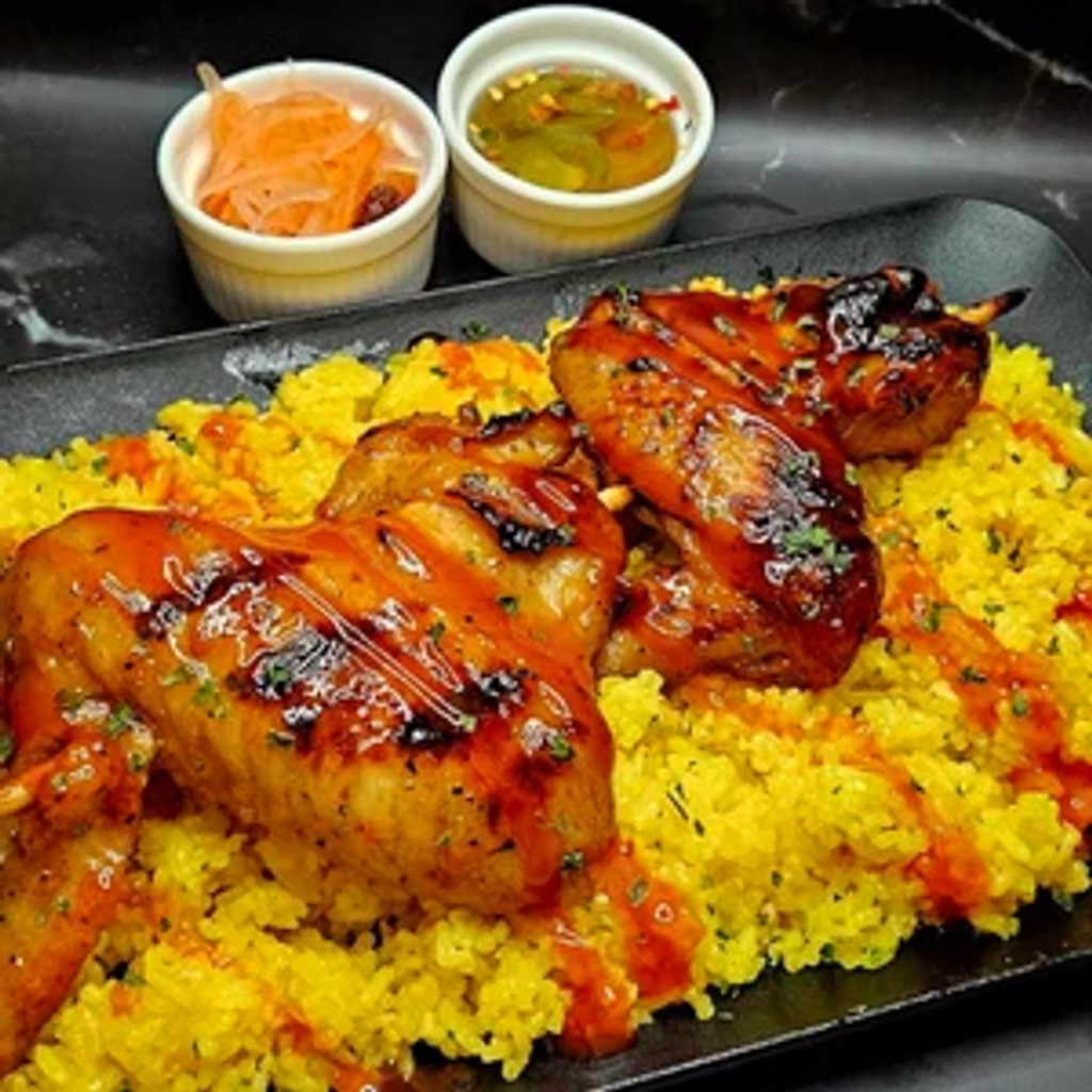 Image-2 Pc BBQ Wings With Java Rice