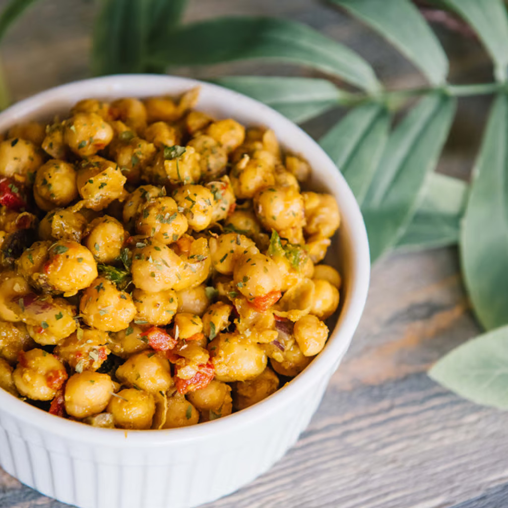 Image-Side Caribbean Chick Peas