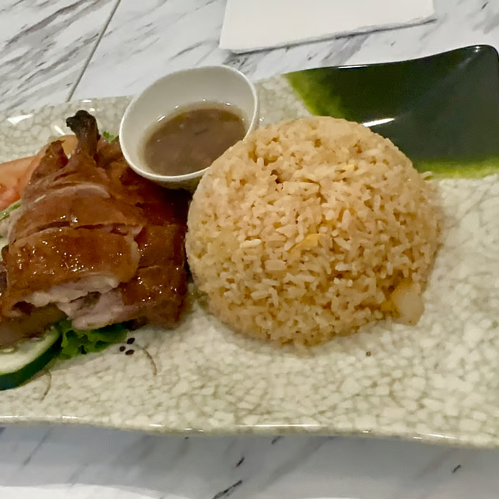 Image-51. Kin's Roast Duck on Red Rice (1/4 duck)