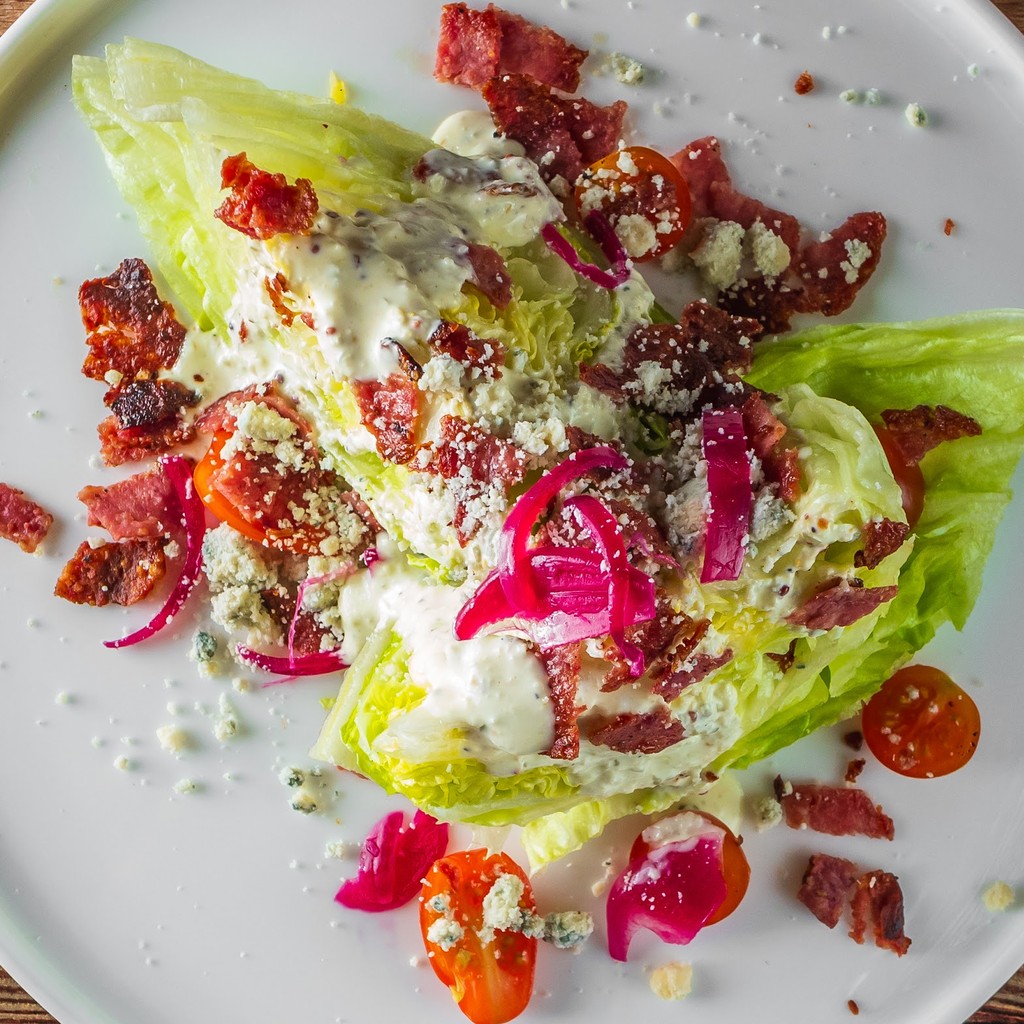 Image-Blue Cheese Bacon Wedge Salad