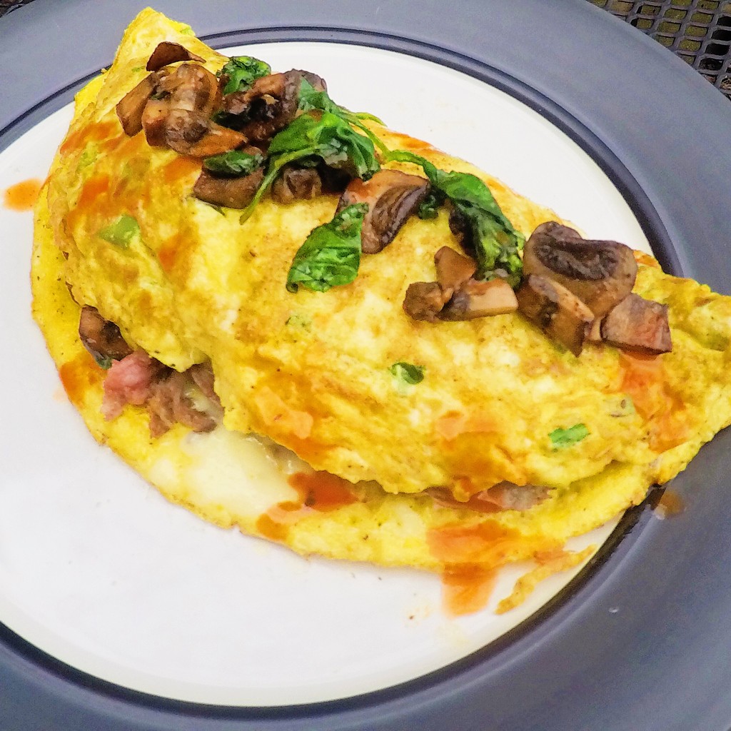 Image-Cheese Steak Omelet