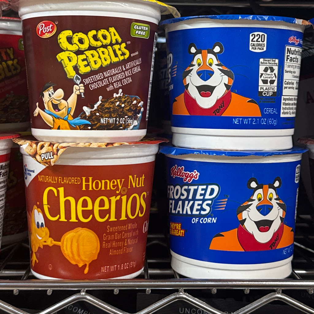 Image-Cup of cereal on the go 2 oz