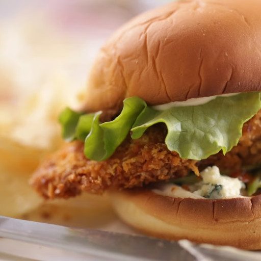 Image-Buffalo Chicken Burger