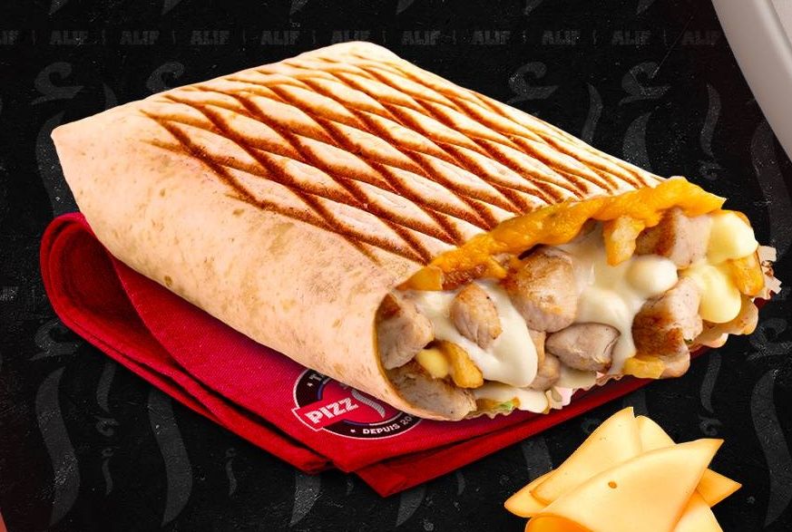 Combo  tacos tosti crème