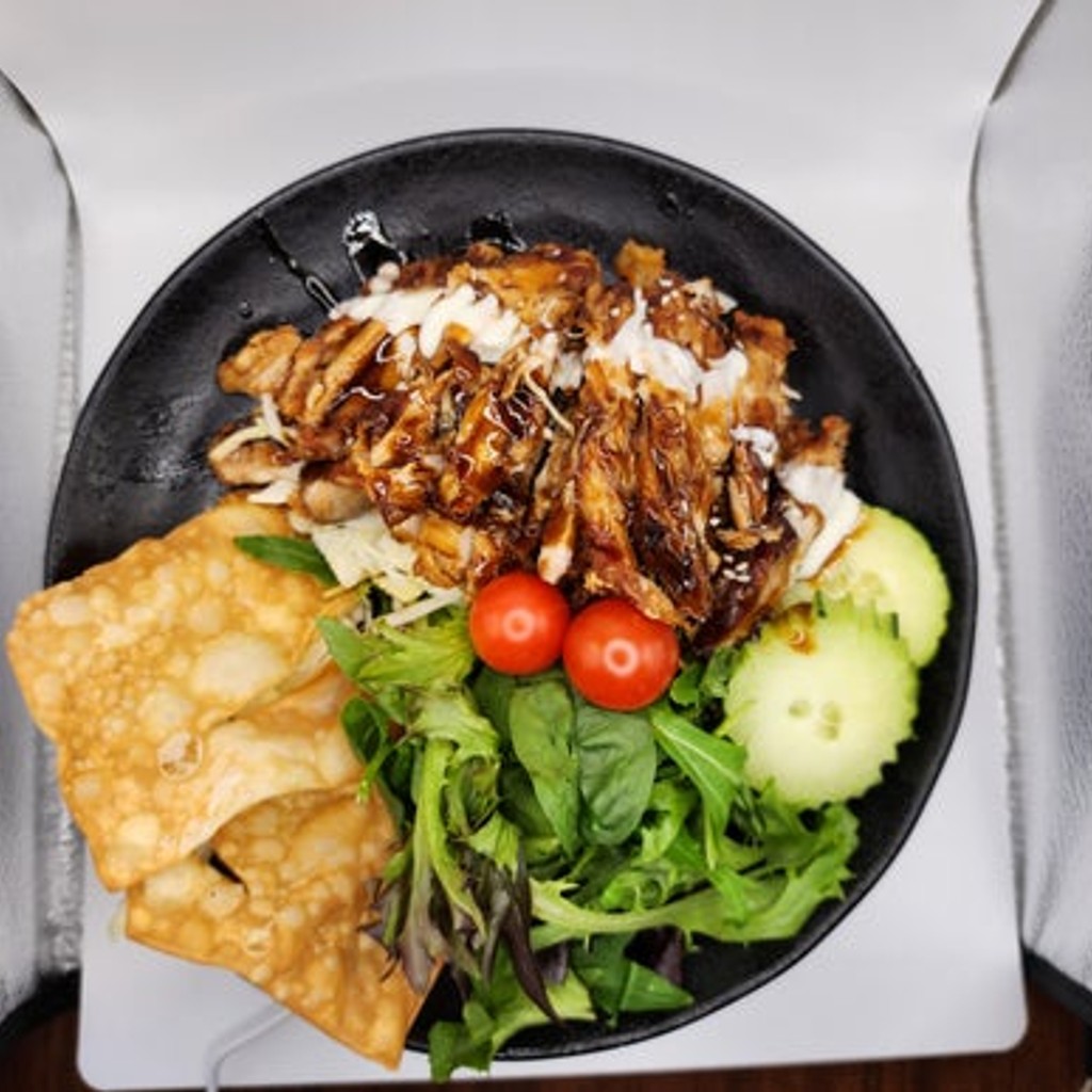 Image-Crispy Teriyaki Chicken Salad