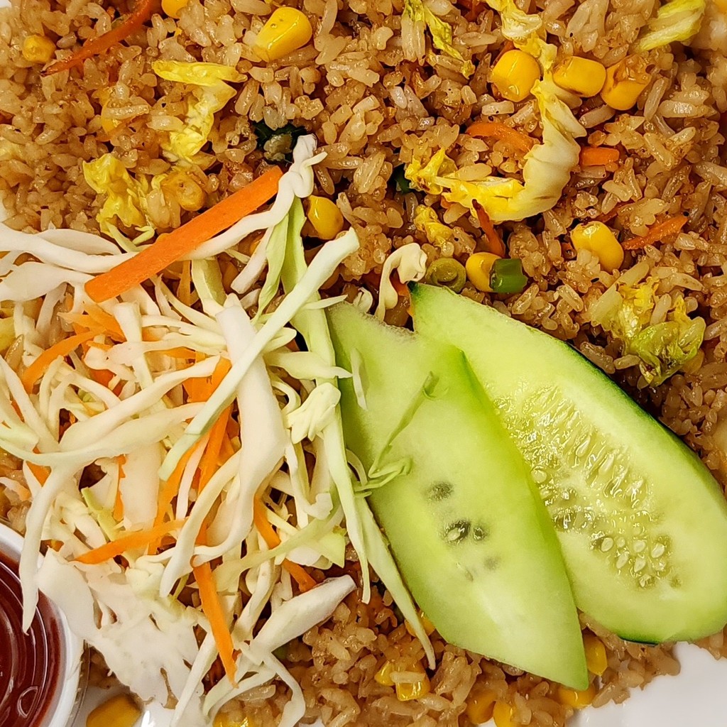 Image-Caribbean Style VEGETABLE Fried Rice