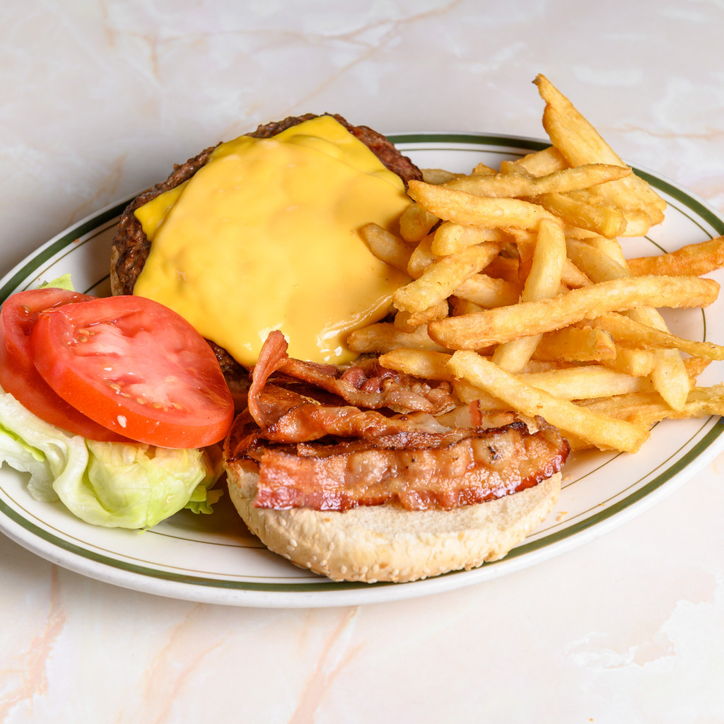 Image-American Style Burger Deluxe