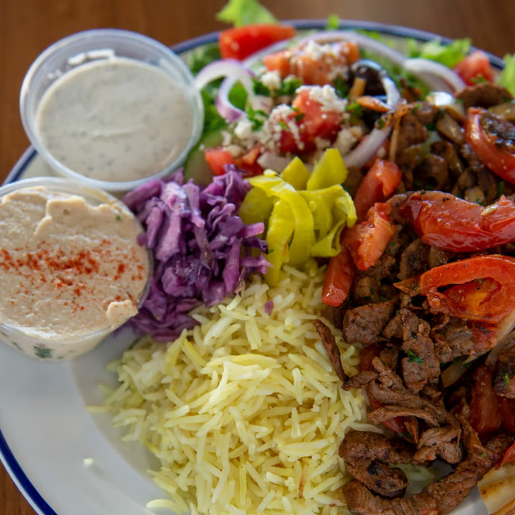 Image-Beef Shawarma Plate