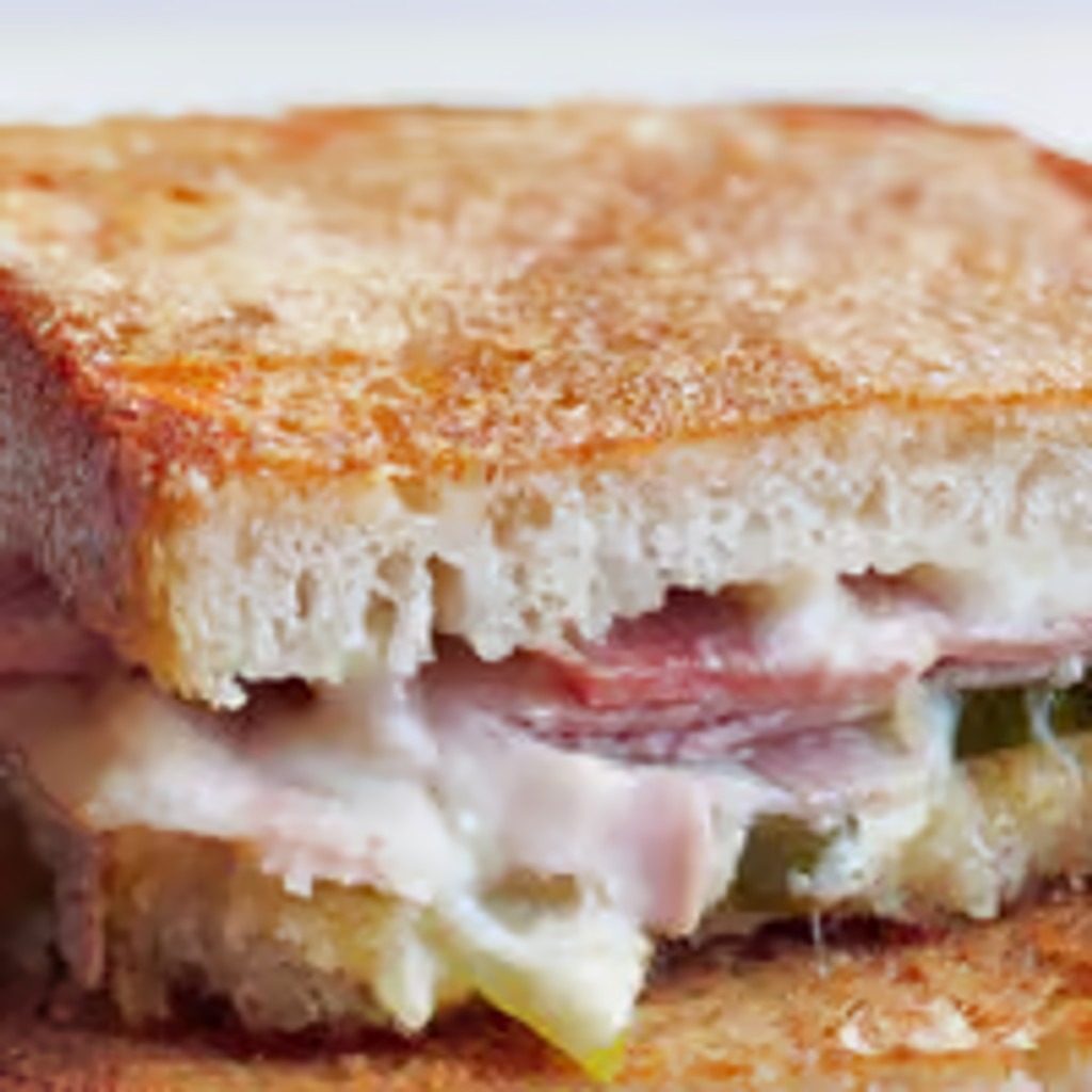 Image-Grilled Ham And Cheese Sub