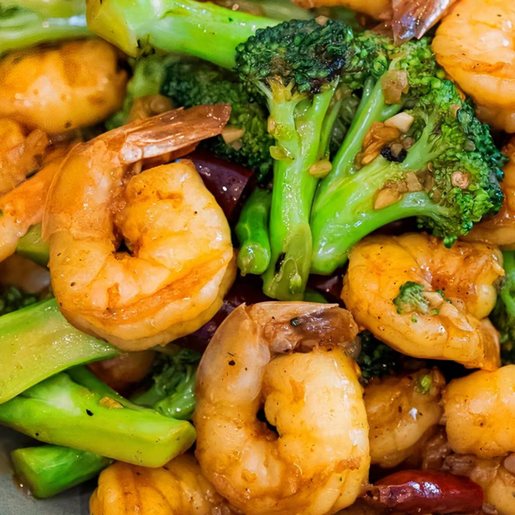 Image-134. Shrimp with Broccoli