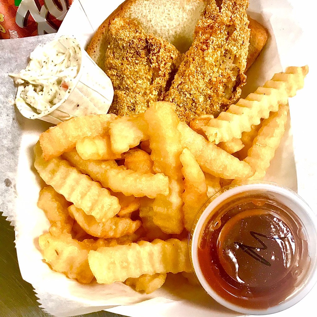 Image-Fish, Fries, Coleslaw And Pop