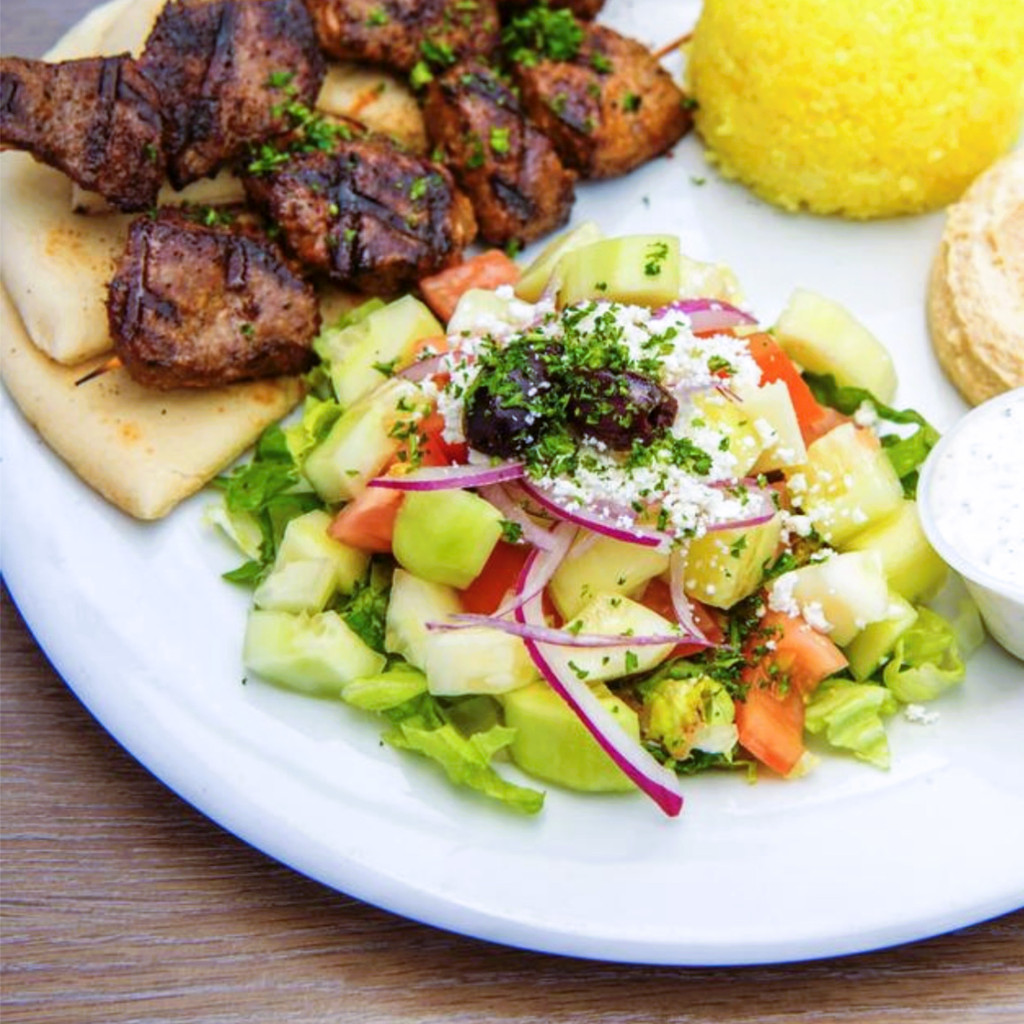 Image-Lamb Kebab Plate