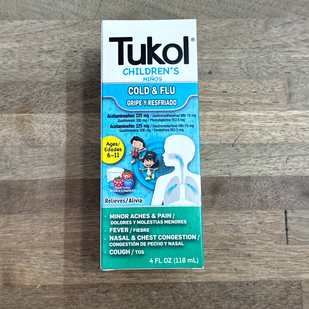 Image-Tukol children’s Cold and flu 4 oz