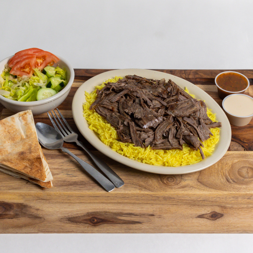 Image-Beef Shawarma Plate
