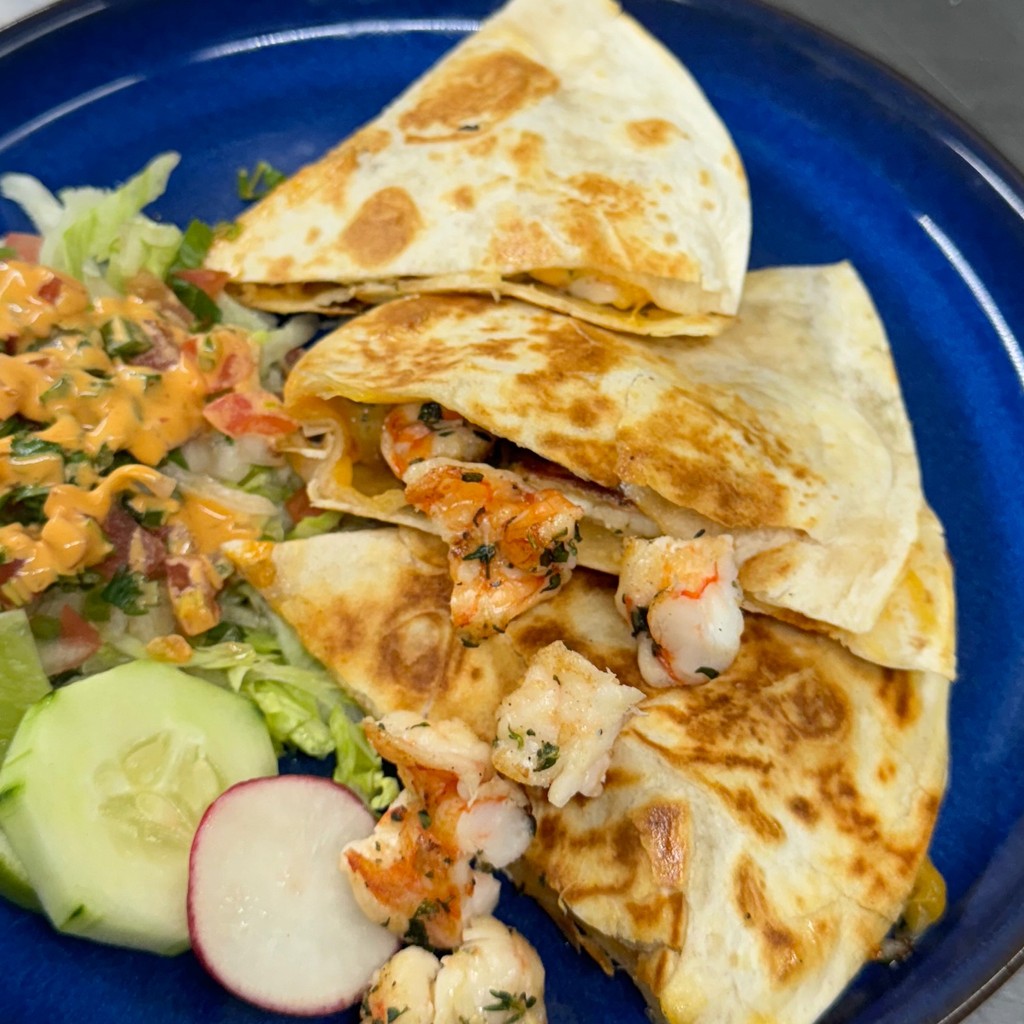 Image-Shrimp Quesadilla