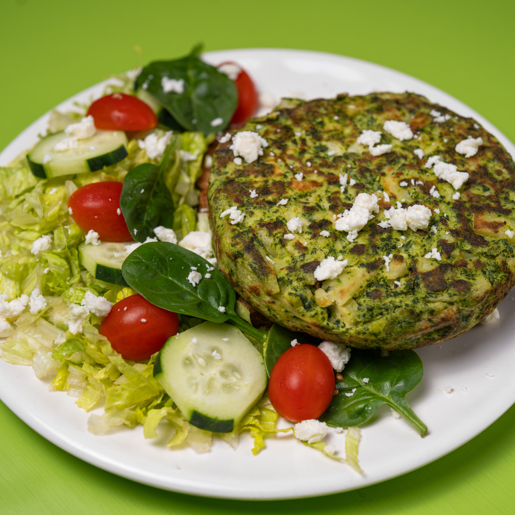 Image-Spanish Spinach Omelette