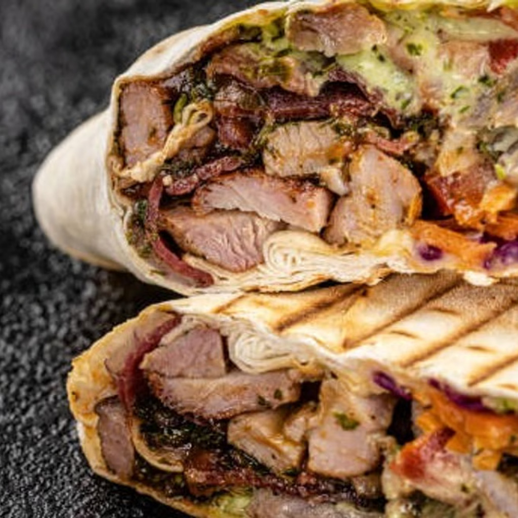 Image-Beef Shawarma Sandwich