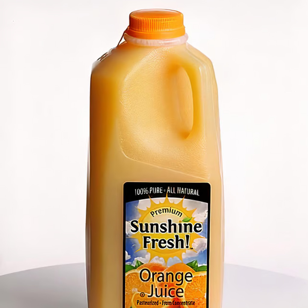 Image-Clover Orange Juice Quart