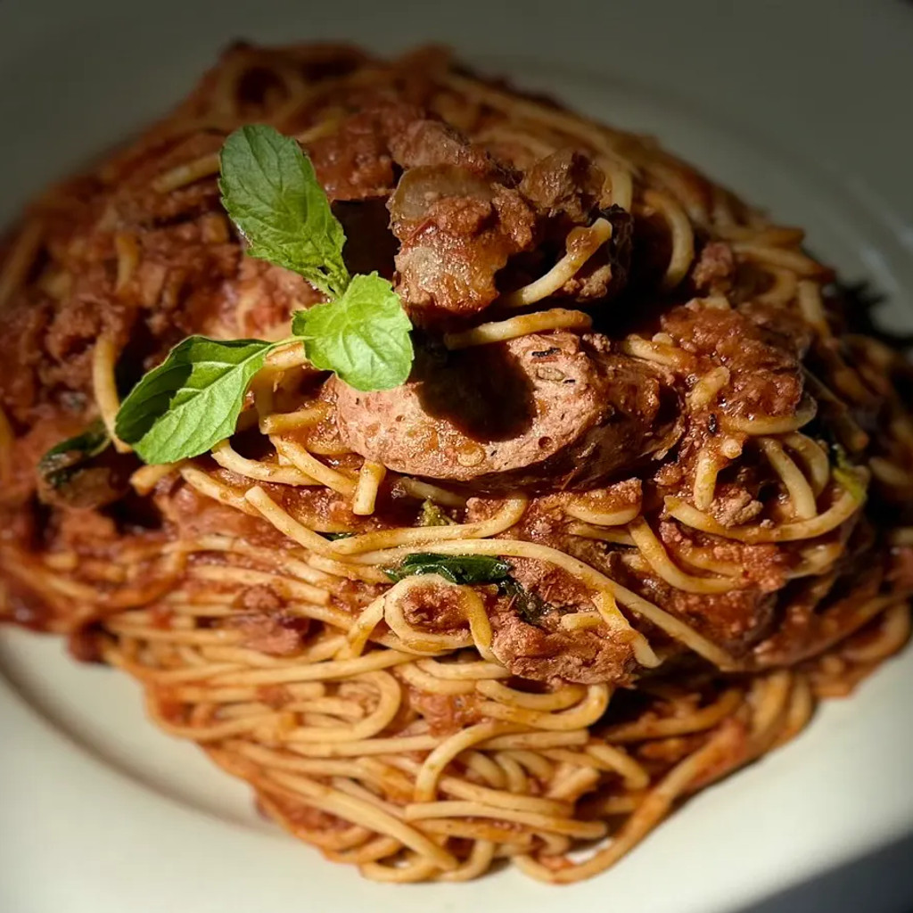 Image-Spicy Spaghetti