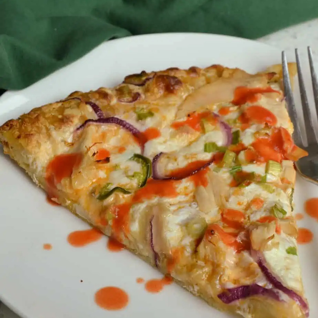 Image-Chef Special Hot Buffalo Halal Chicken Pizza