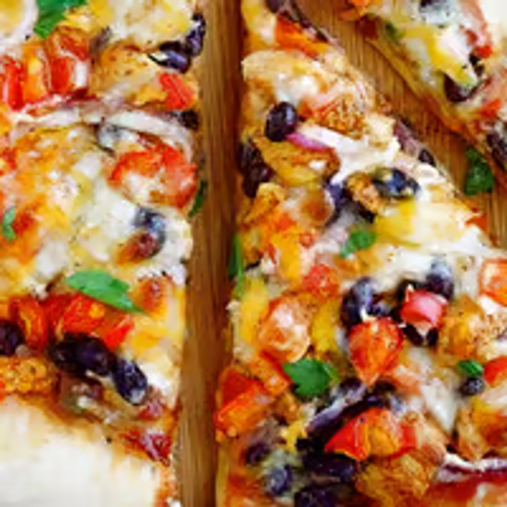 Image-Chicken Fajita Pizza