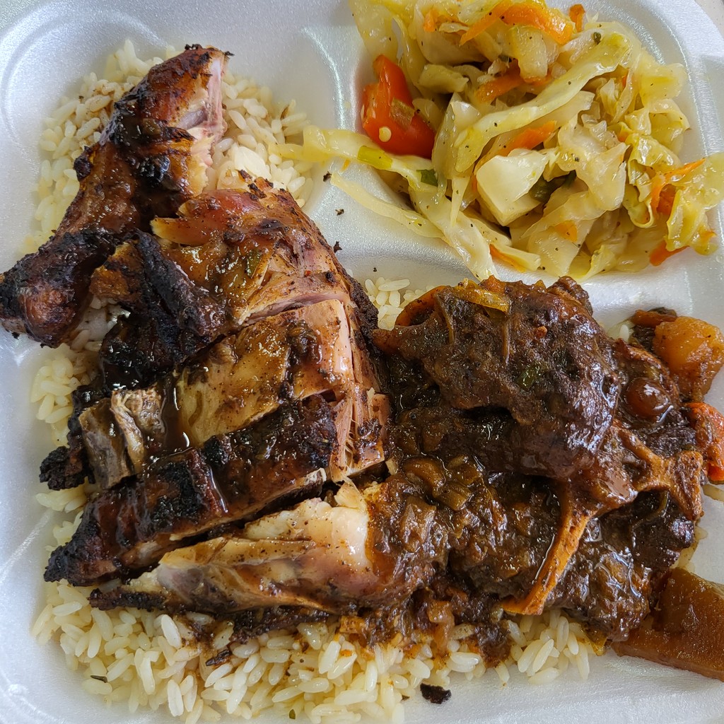 Image-Jerk Chicken & Oxtail