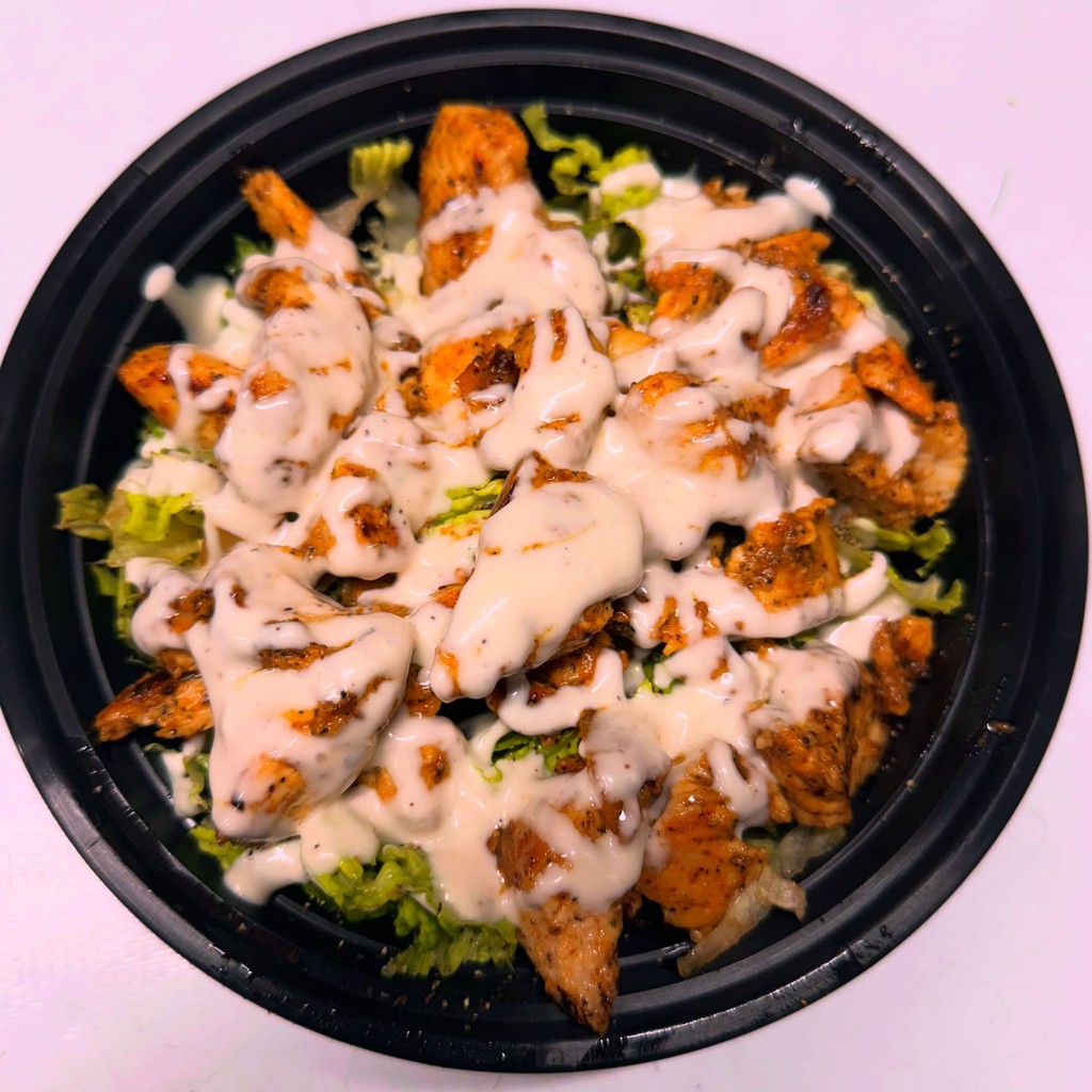 Image-Chicken over Salad