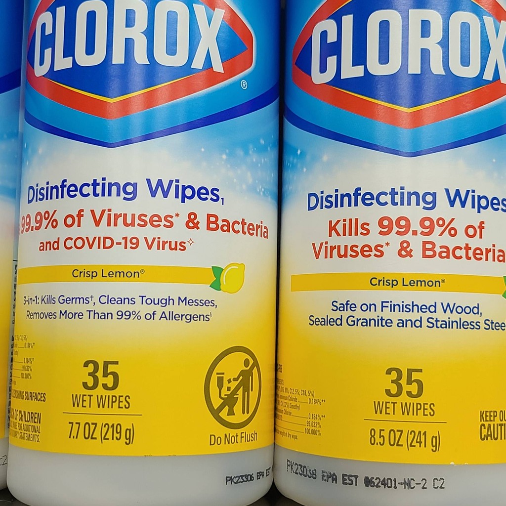 Image-Clorox Desinfecting wipes.