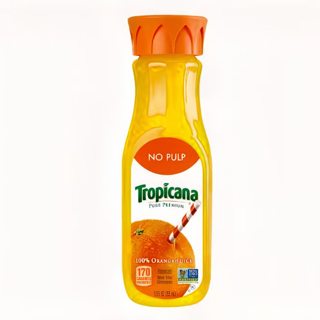 Image-Tropicana Orange No Pulp 12oz