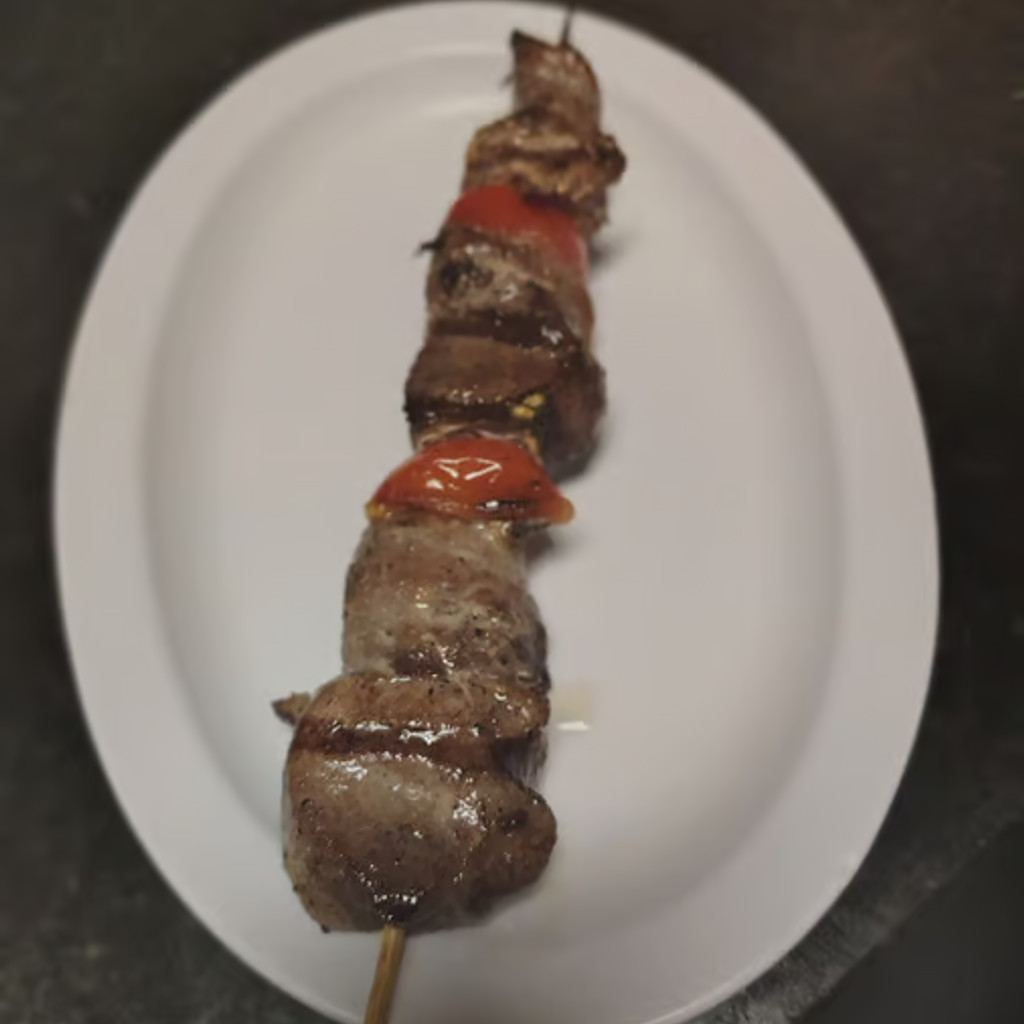 Image-Skewer lamb kabob