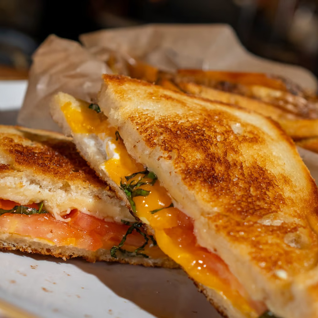 Image-The Extra Cheese Grilled Cheese