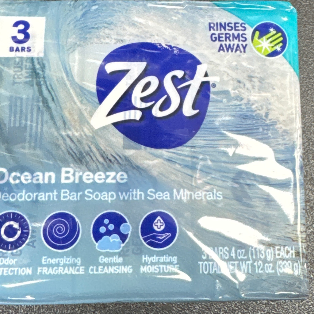 Image-Zest soap bar 🧼 ( 3 bars)