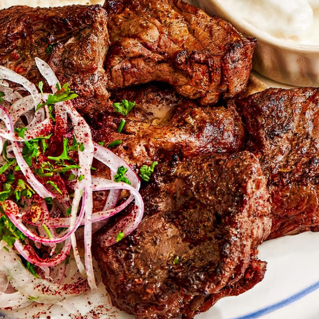 Image-Albasha platter Lamb ( shish kebab)