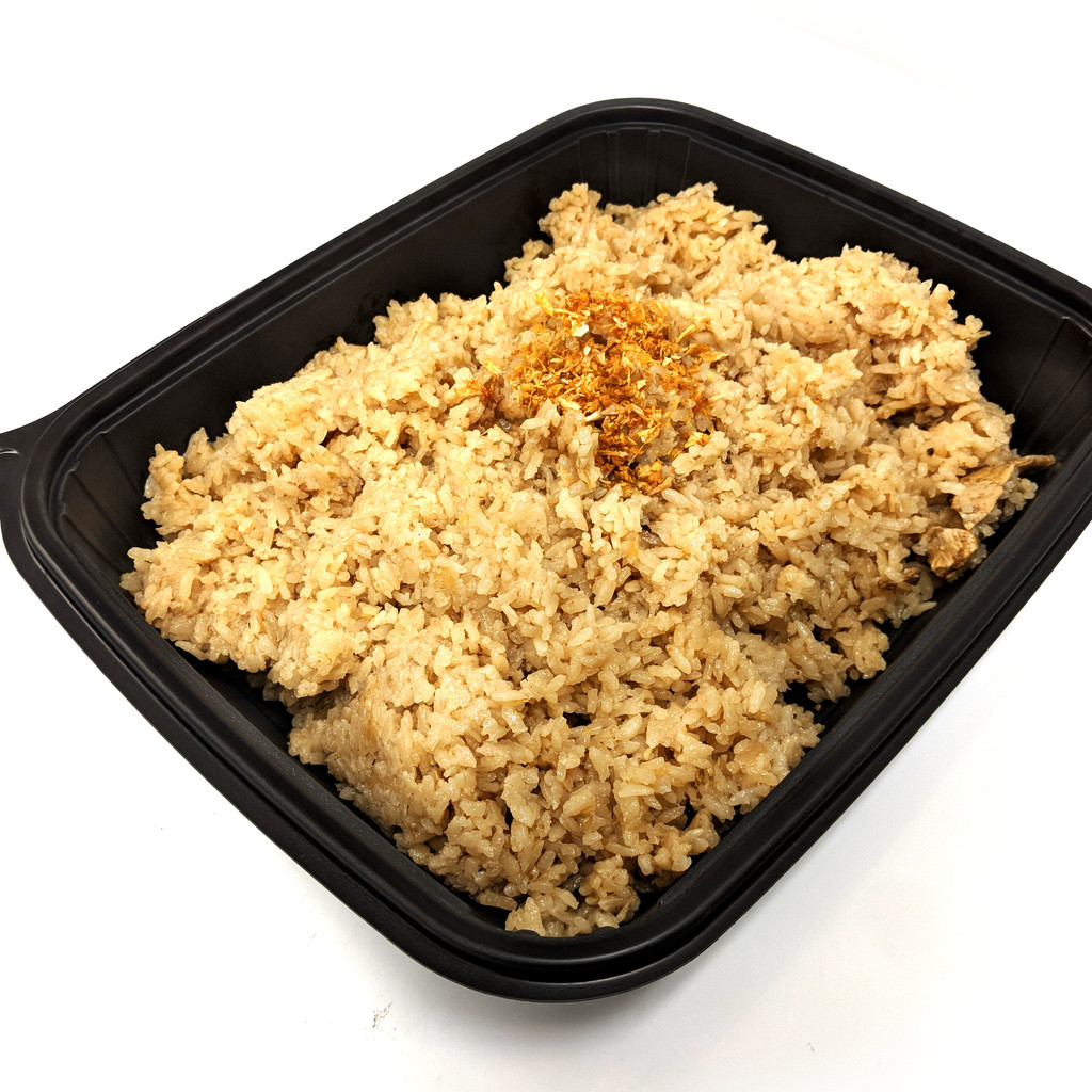 Image-Tray of Garlic Rice