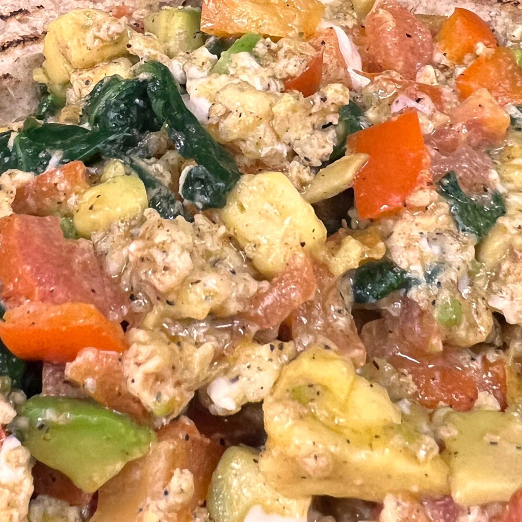 Image-Omelet with Veggie