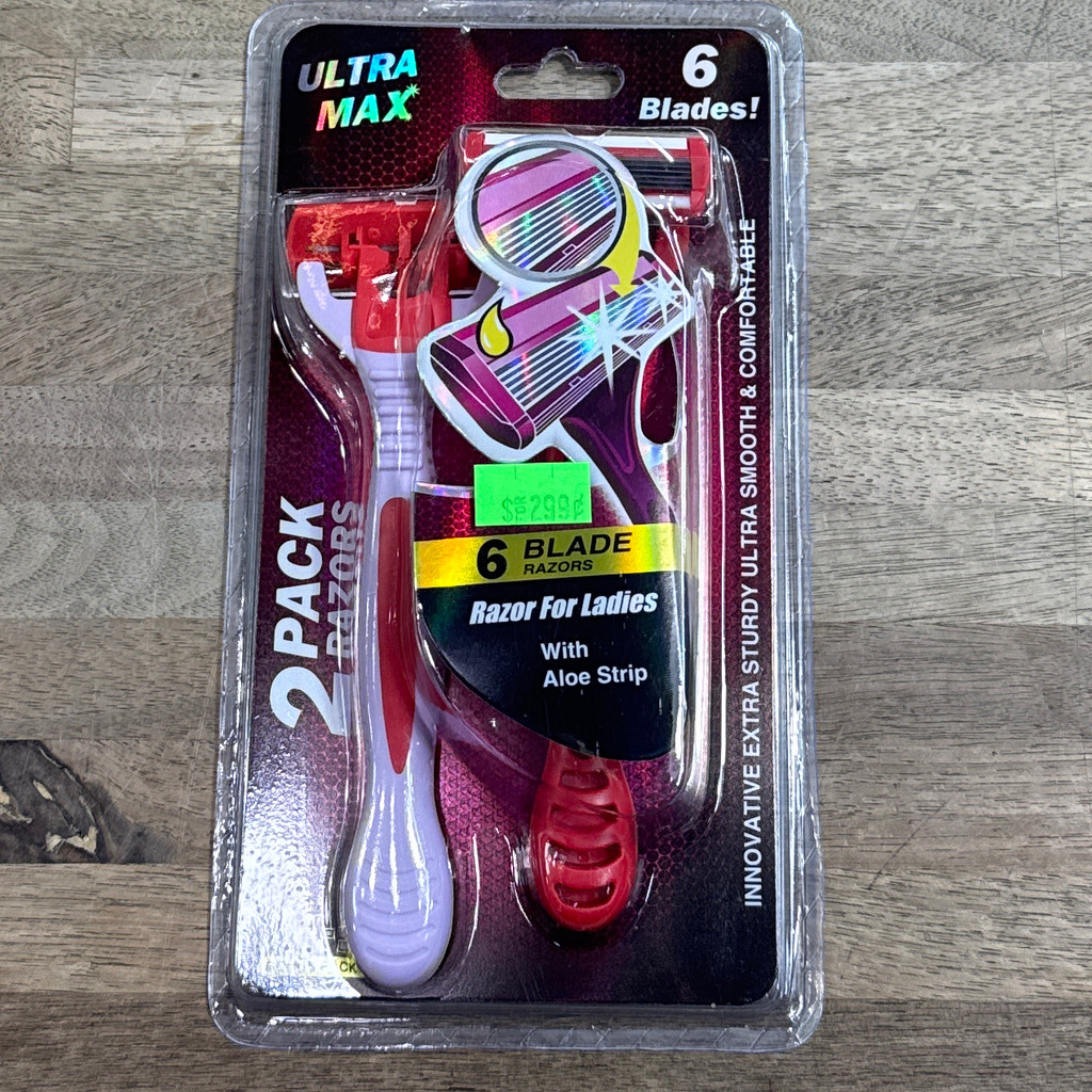 Image-Ultra max 6blades razors for ladies