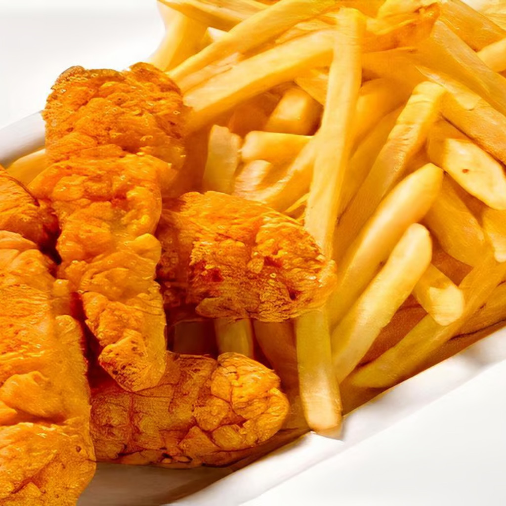 Image-3 Piece Tenders with Fries