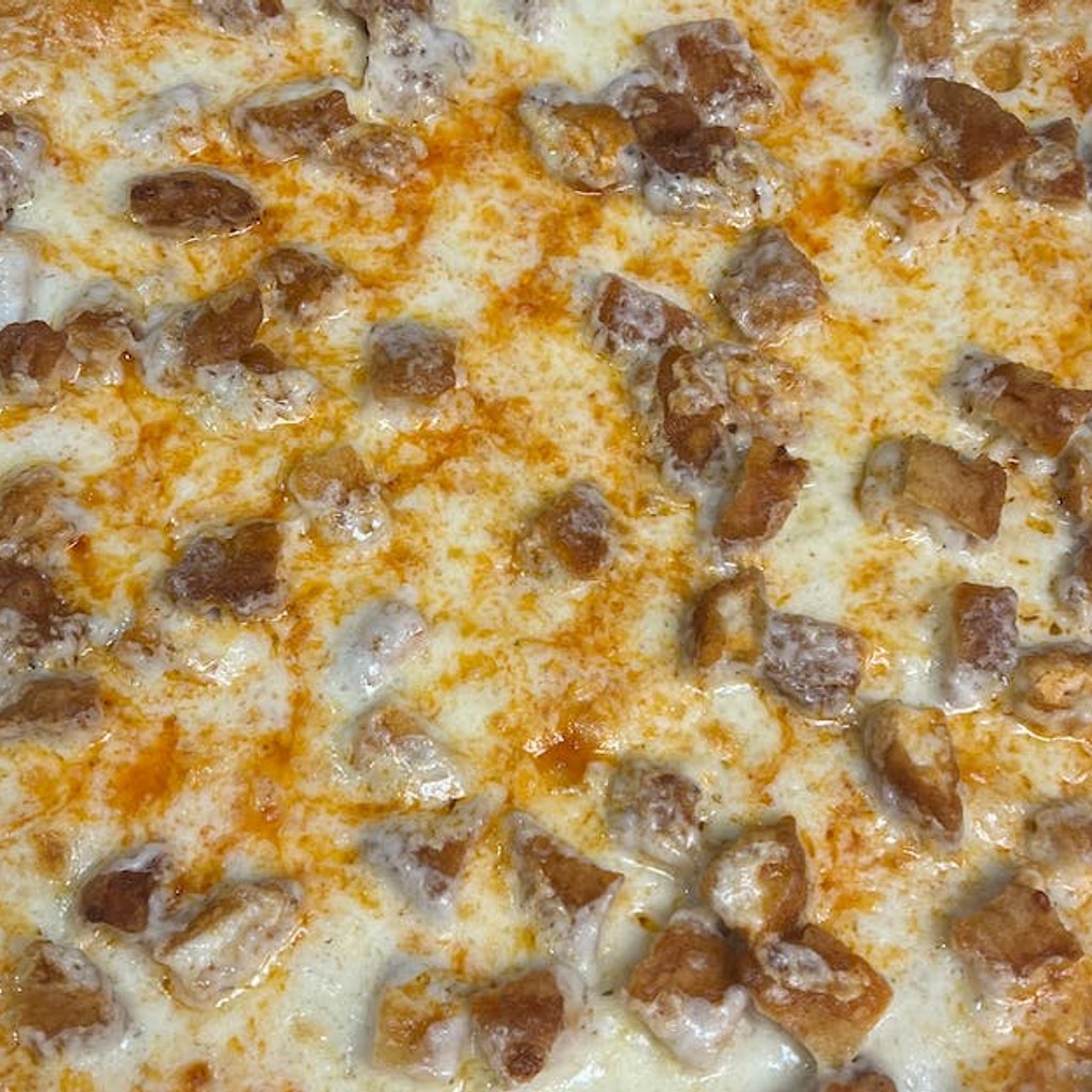 Image-Buffalo Chicken Tender Pizza (Gourmet Pizza)