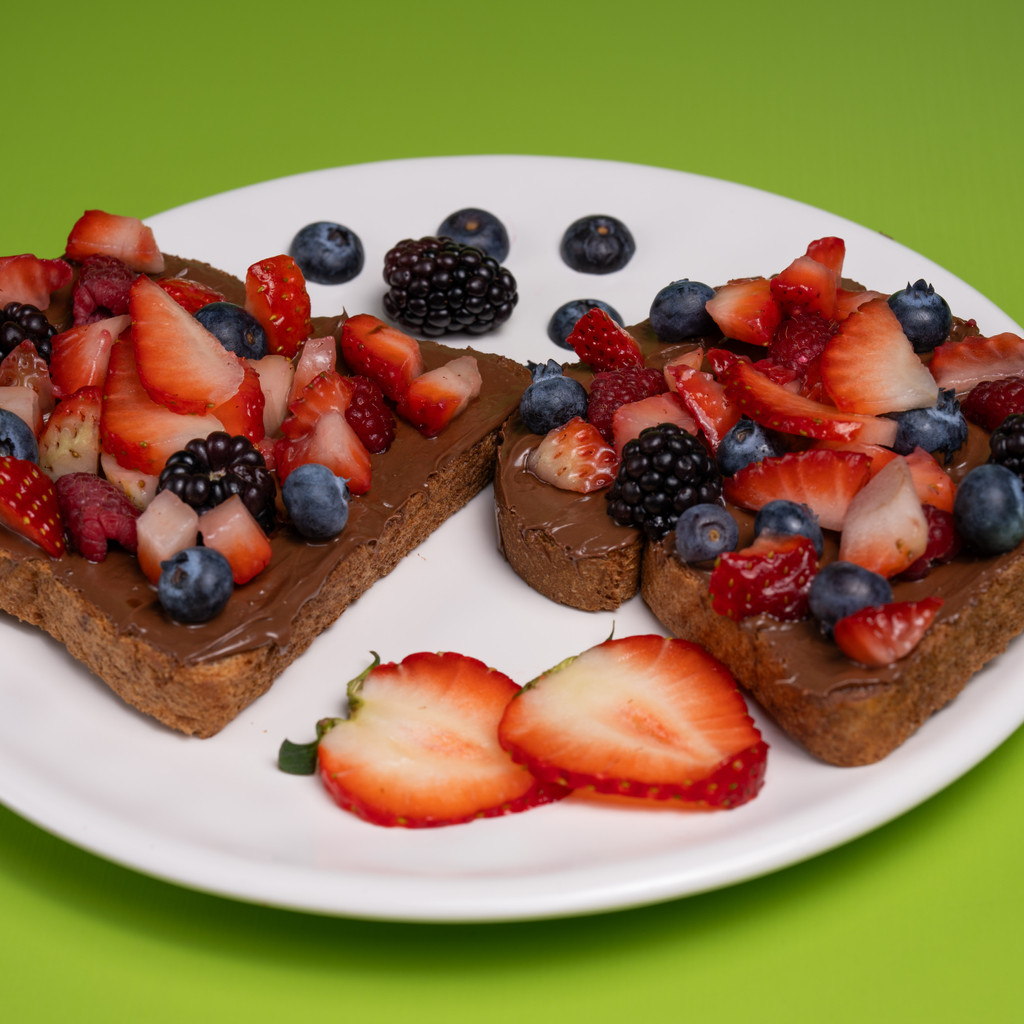 Image-Berry Chocolate Toast (2 Slices)