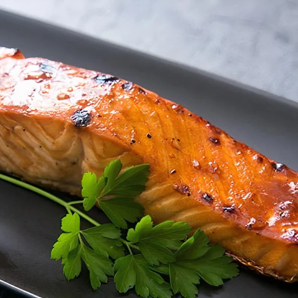 Image-Glazed Salmon