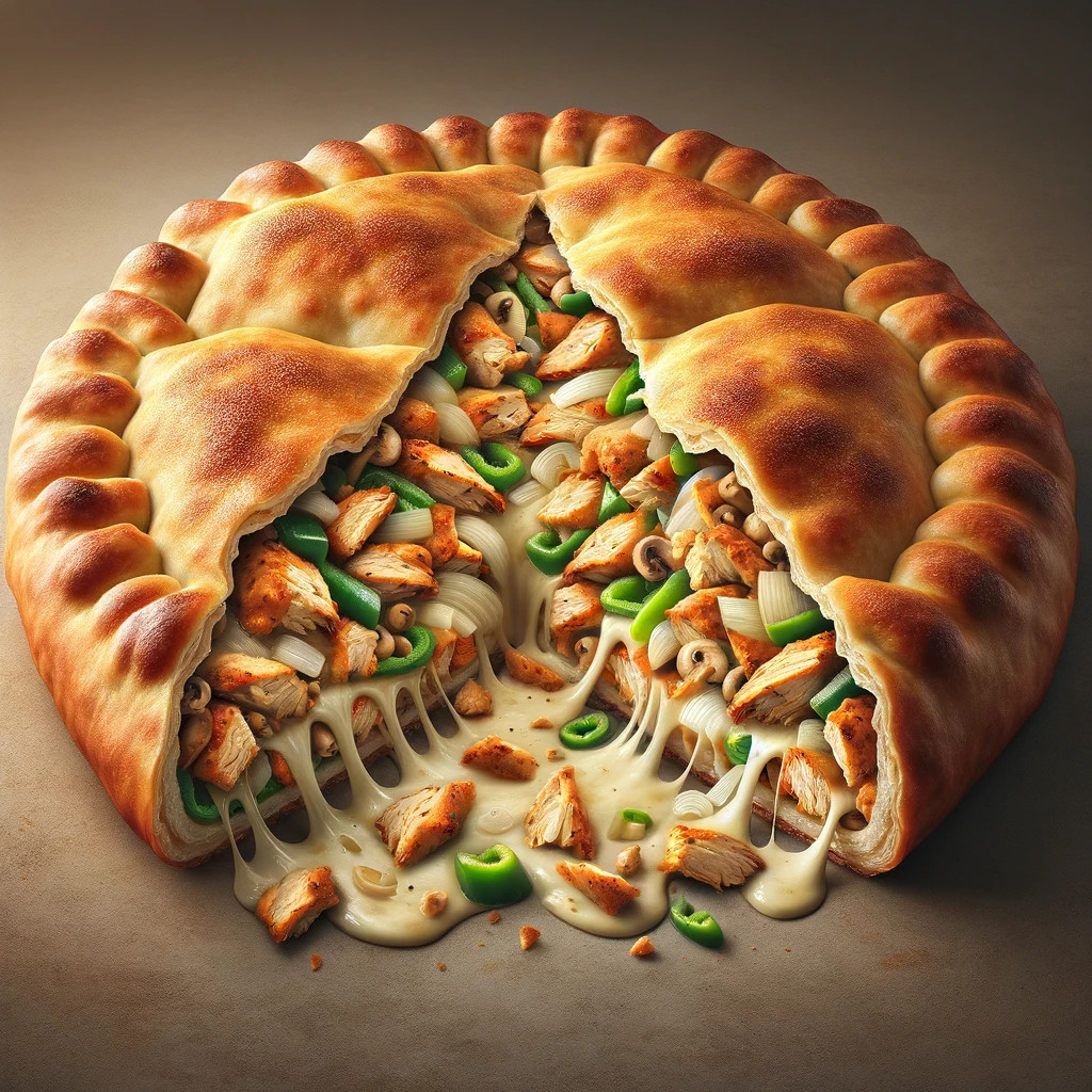 Image-Philly Chicken Calzone