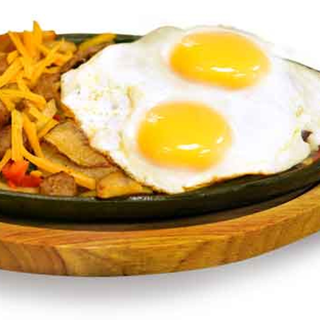 Image-Sausage And Eggs Fajitas