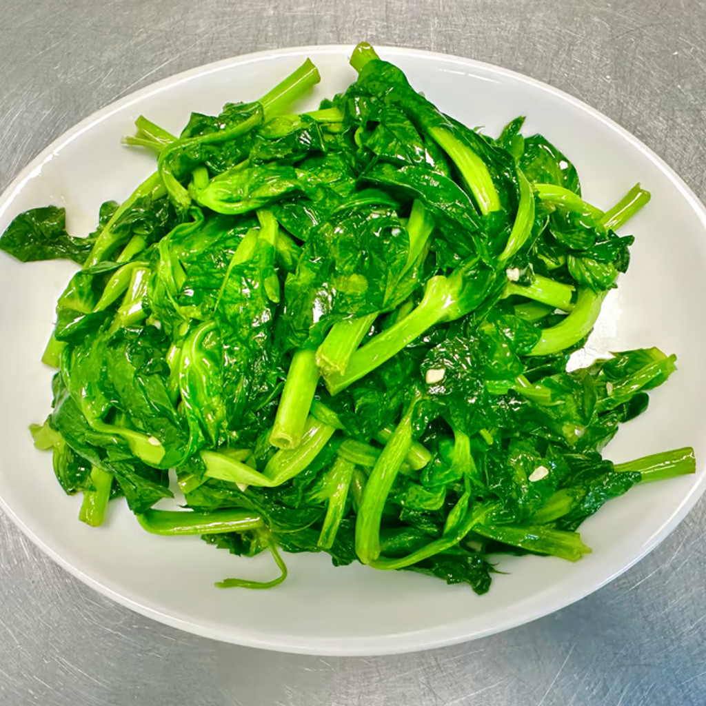 Image-147. Snow Pea Leaf with Garlic