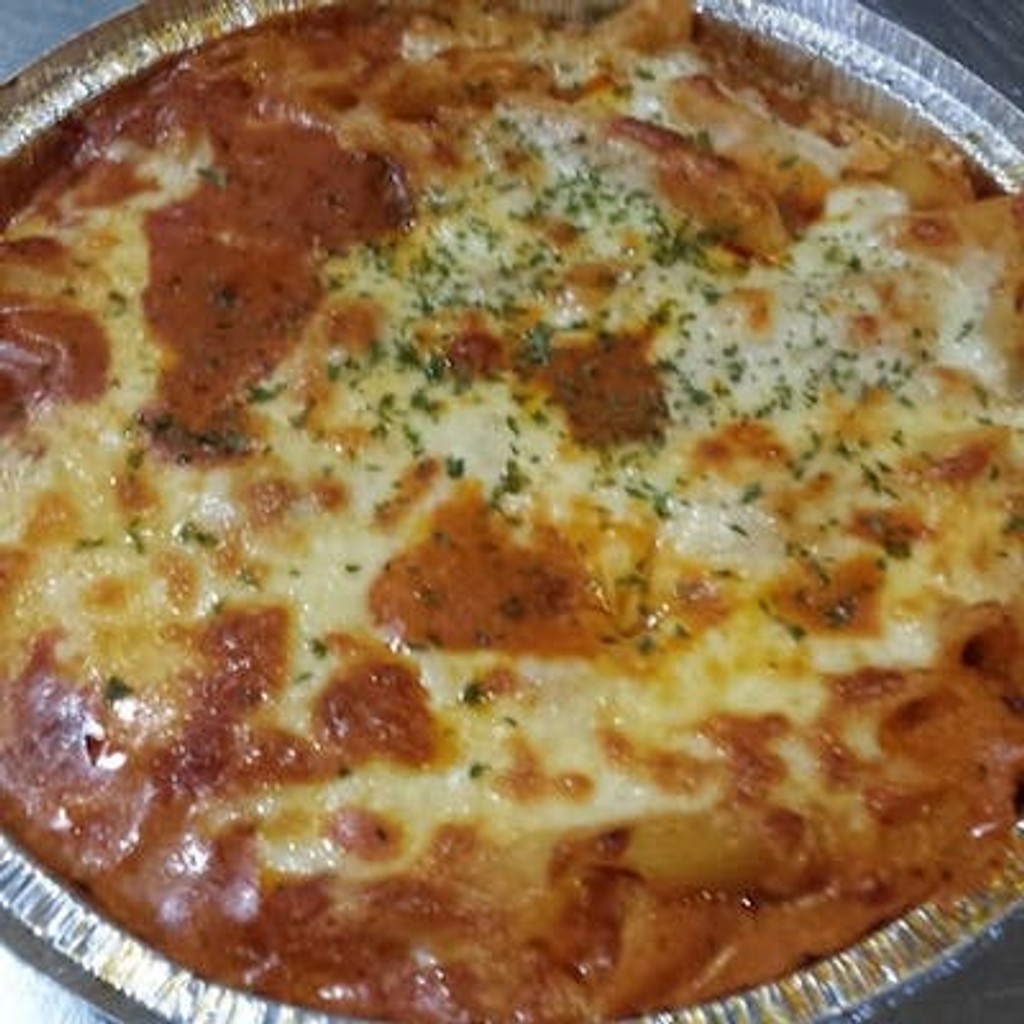 Image-Baked Ziti with Bolognese