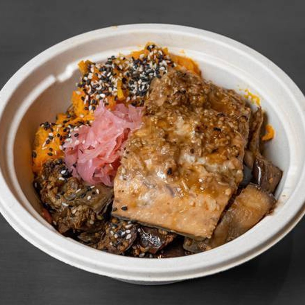 Image-Yuzu-Crusted Salmon Bowl